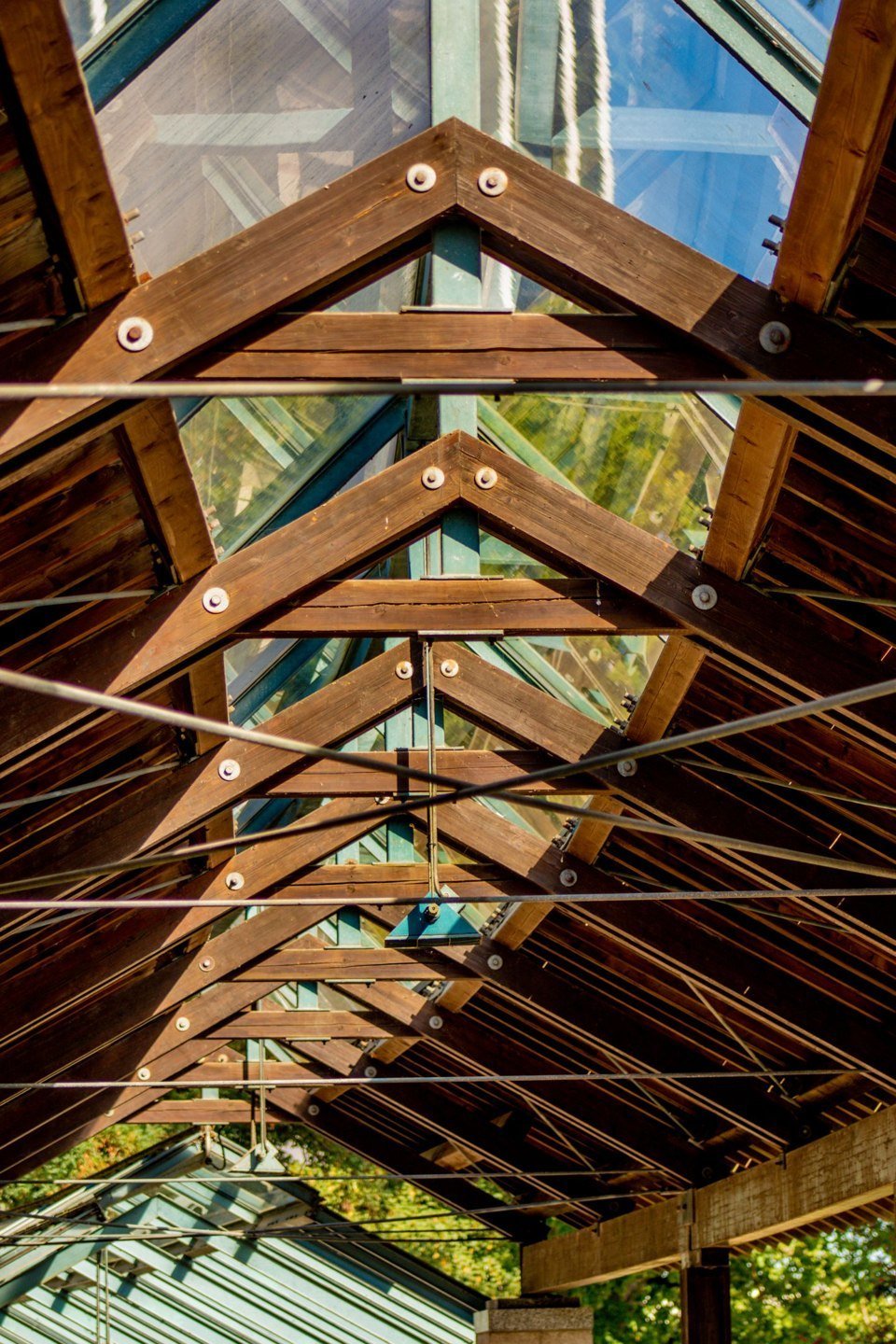 Structure de charpente — photographie d’illustration